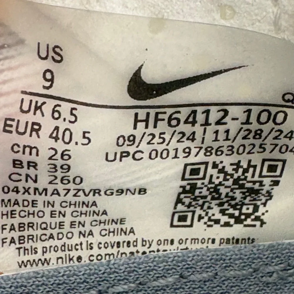 Nike ZoomX Vaporfly NEXT% 4 Road‎ Racing Sneakers White/Gridiron HF6412-100 W 9